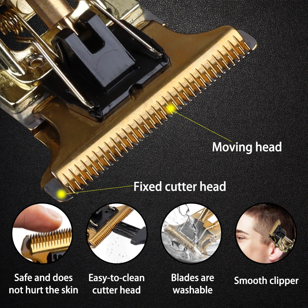 T9 Original Machine Colorful Body Smooth Feel Hair Trimmer for Men Turkey Customs Products Professional Hair Clipper Clip