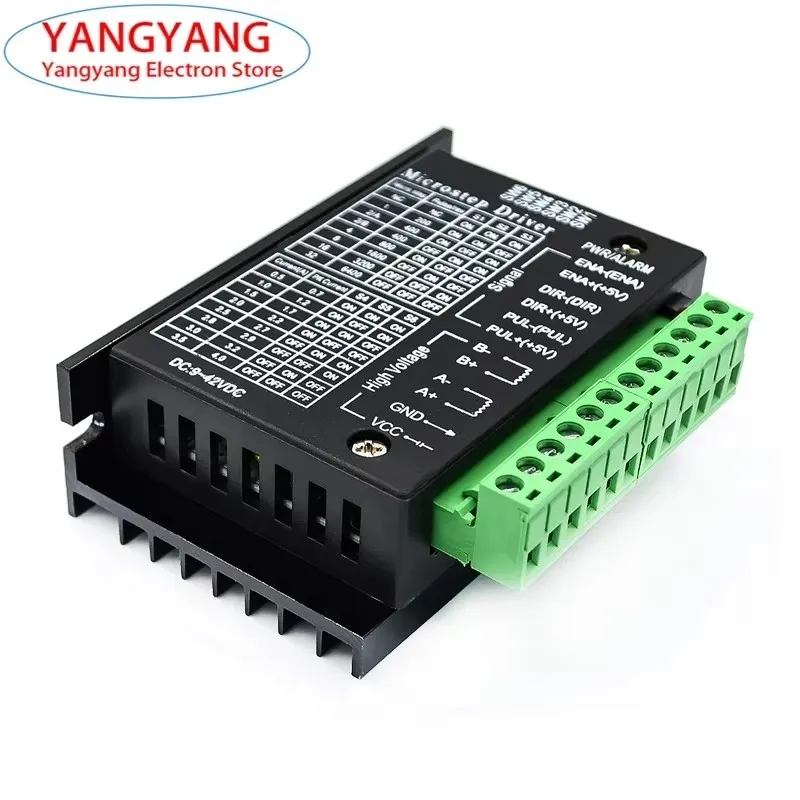 New 42/57 Stepper Motor Driver Control Board TB6600 2 phase Upgrade Version 32 Subdivision 4.0A 42V Pulse 3-24V For CNC Driver