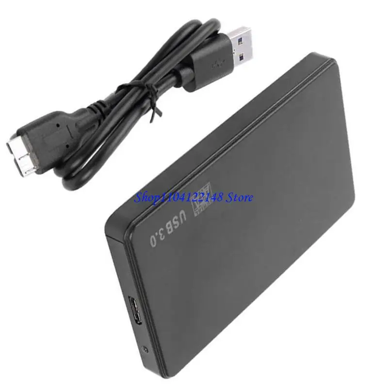 P9FA Double Pack External drive Case Scratch Resistant ABS Material Outlet and Play Cable Compatibility for Laptop