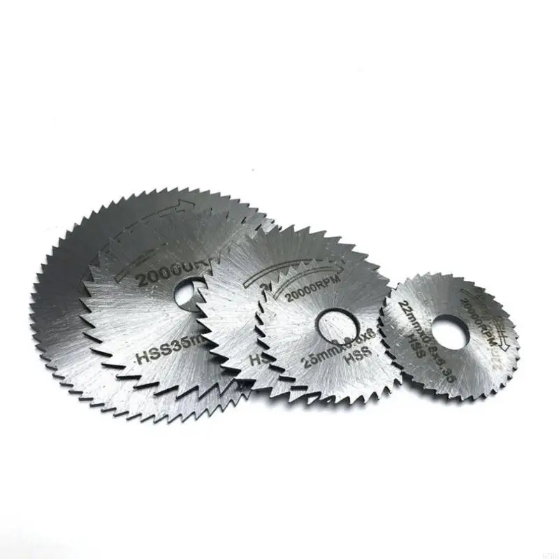 حزمة 57BE من 6 HSS Sawblade عالي السرعة سرعان