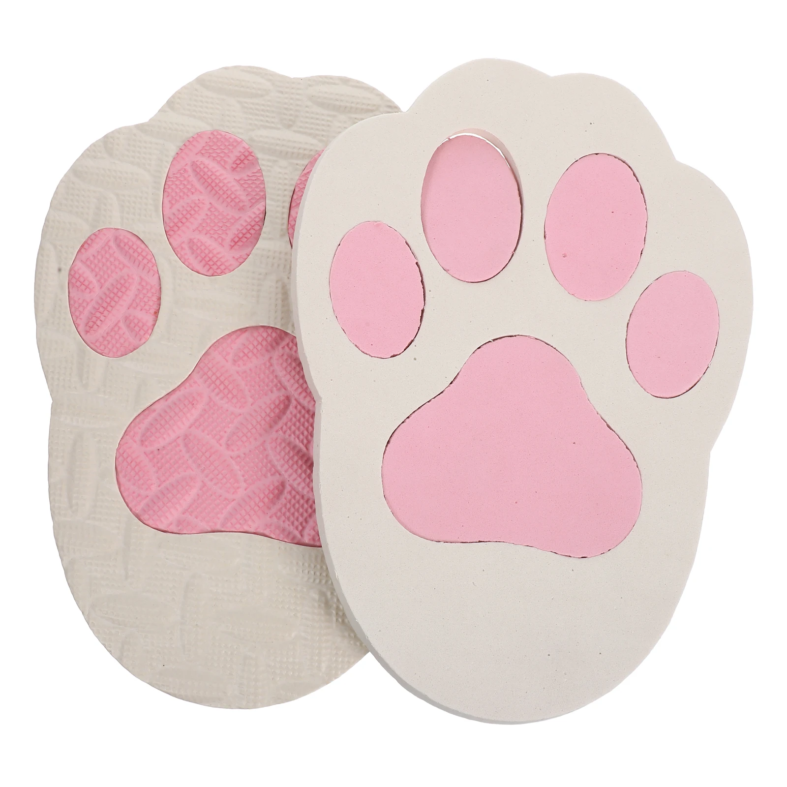 

1 Pair Waterproof suit Paw Soles Pvc Non-Slip Shoe Inserts For Diy Animal Costumes ry Cosplay Accessories Replacement Sole