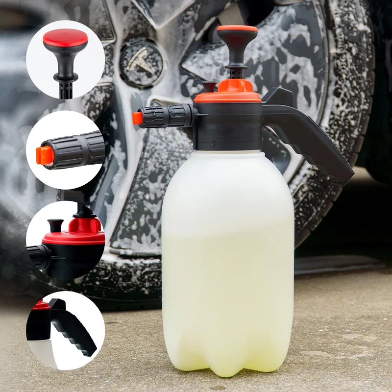 Car Washing Foam Sprayer High Pressure Snow Foam Lance Bottle 2.5/2L Adjustable Washers Foam Generator Car Cleaning Accessory