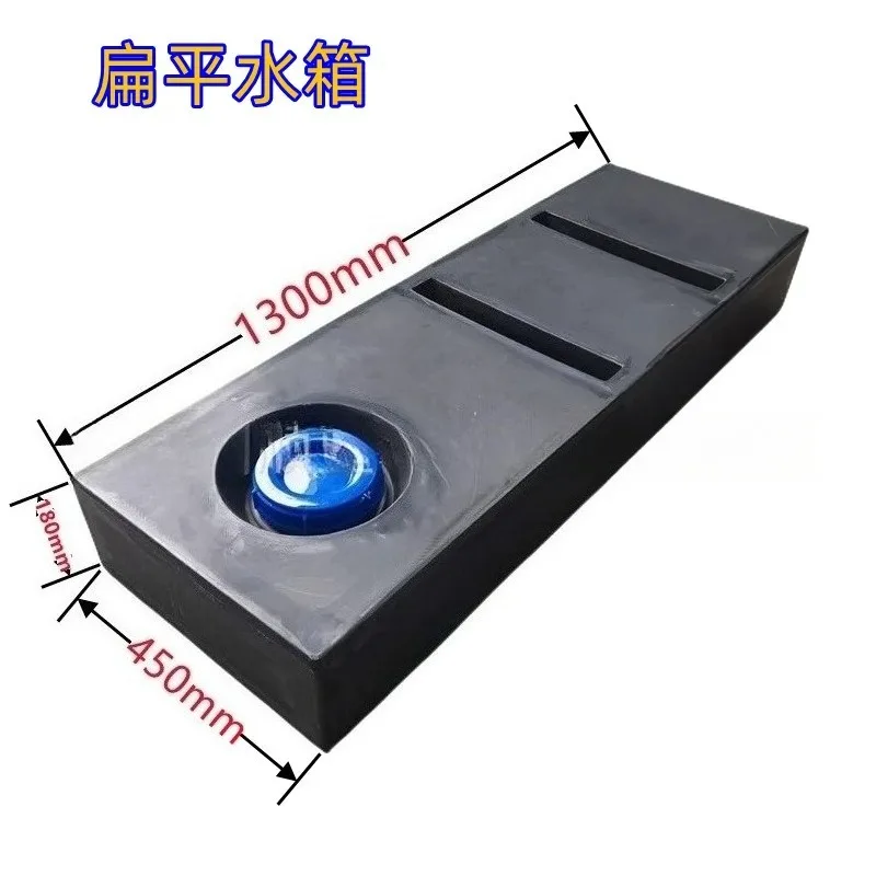Food grade water storage tank RV water tank Car plastic water tank PE square car horizontal bucket bed car modification