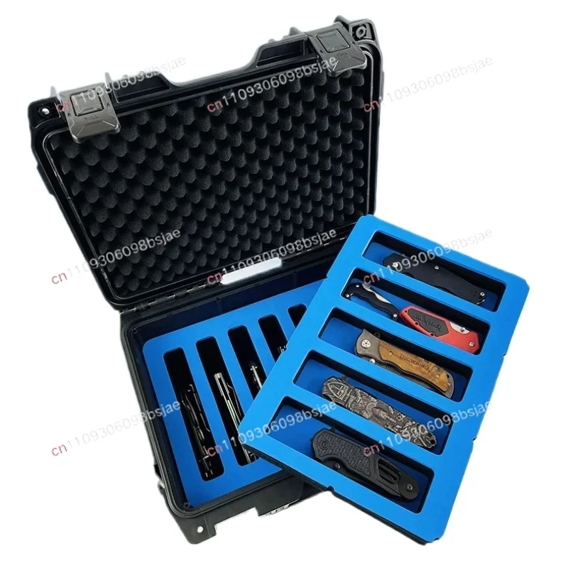 Collection Box Edc Portable Folding Knife Storage Box Butterfly Swiss Flail Knife 24 36 32 20 slots Outdoor Toolbox waterproof