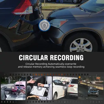 10 best sales Camera hành trình gương chiếu hậu - №1