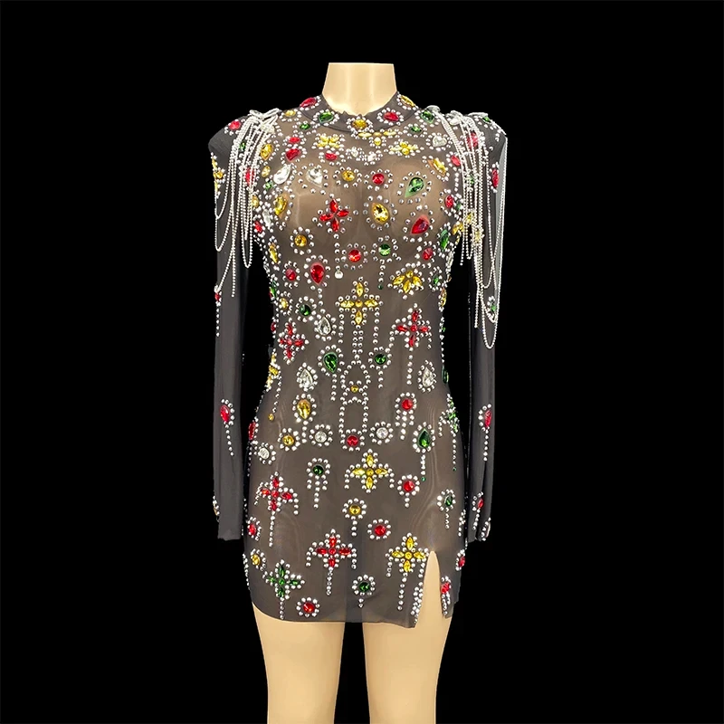 

ZD Hot Stamping Decal Sexy Chest Wrapped Single Sleeve Dress 2025 New Fashion Custom Women'S Clothing