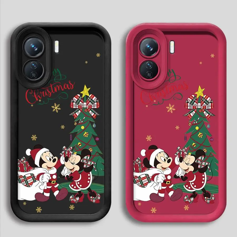 

Shockproof Case for Xiaomi Redmi Note 11 10 13 Pro Plus 9S 12 12S 9 12C Poco X3 NFC TPU Phone Cover Christmas Mickey Mouse Cute