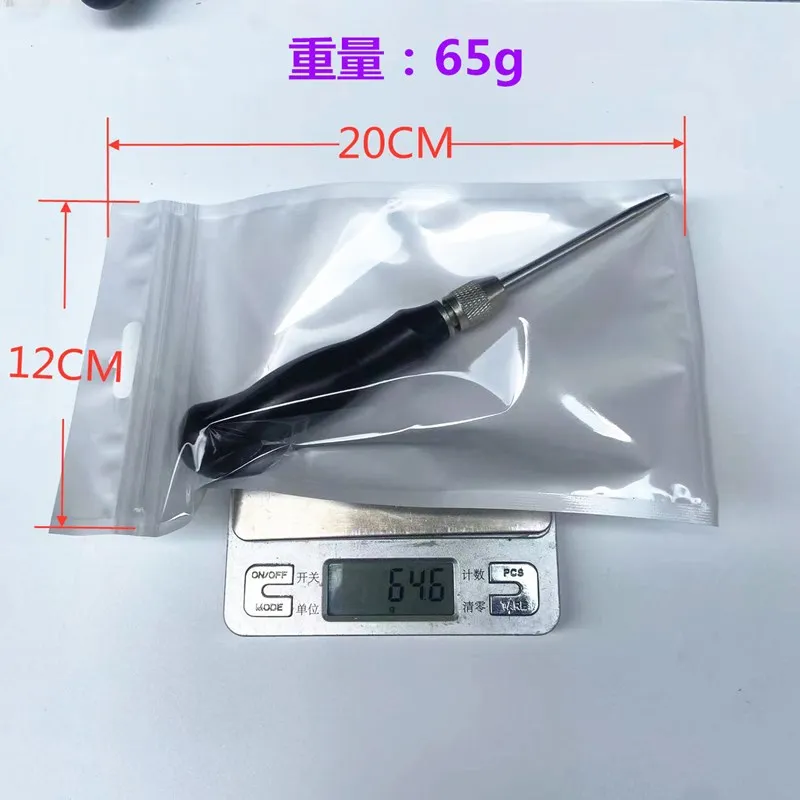 New Durable Badminton Racket Pull Stringing Machine Tool Managing Cone Setter Black Purple Sandalwood Handle Removable