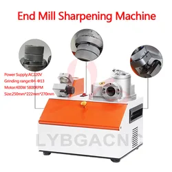 End Mill Sharpening Machine 220V Φ3-Φ13Universal Grinder Automatic Grinding Machine 5300rpm for 2/3/4 Blade