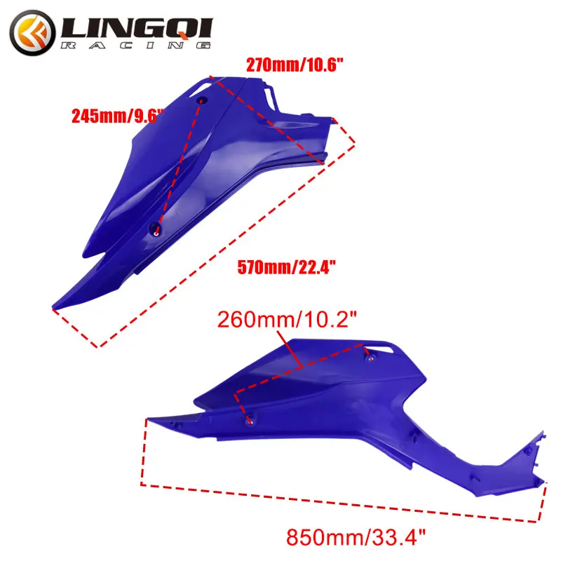 

Motorcycle Parts PP Plastic CRF110 Mudguard Universal For CRF 110 2013 Motorcycle Rear Side Fender Dirt Pit Bike Accessories