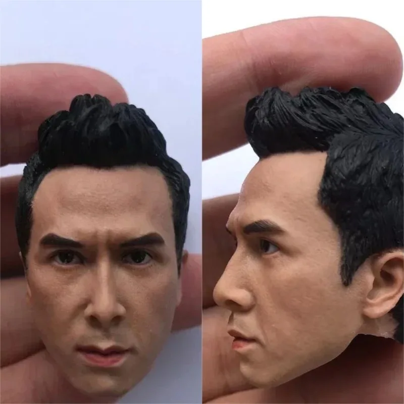 

1/6 Scale Donnie Yen Head Sculpt Kill Zone Fist of Fury Head Carving Model for 12in Action Figure Phicen Tbleague Toy