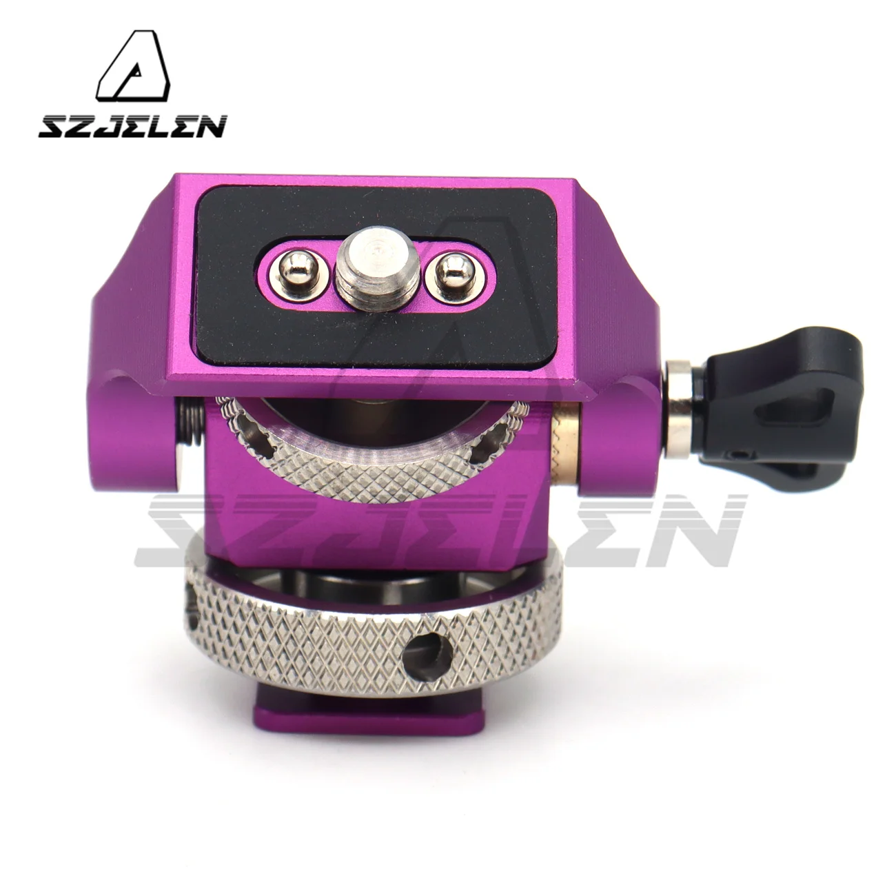 

Поворотный наклонный кронштейн для монитора на месте, поддержка быстроразъемного разъема НАТО, винт 3/8 дюйма, холодный башмак, установка винта 1/4 дюйма