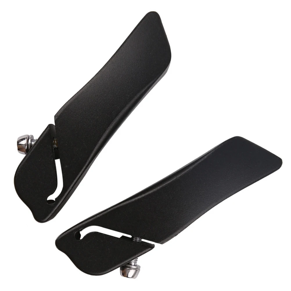 

2 Pair Aluminum Alloy Handle Rest Bar Relax Bicycle Handlebar for Road Bike Black