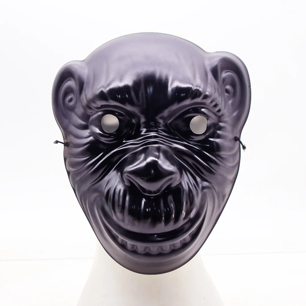 

2 Pcs Halloween Mask Costumes for Adults Animal Masks Realistic Monkey Cosplay PVC