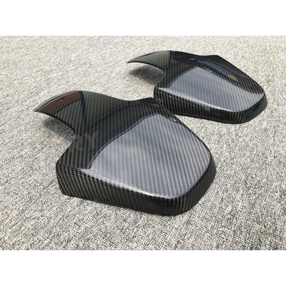 Dry Carbon Fiber Auto Innere Sitz Zurück Abdeckungen Borte Für BMW G80 M3 F91 F92 F93 M8 F97 X3M F98 X4M 2020 + Rücksitz Shell Trim