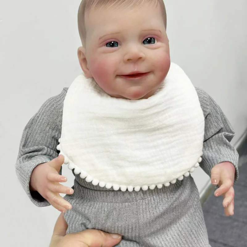 

3D High Quality Handmade Sebastian Reborn Skin with Visible Veins Cute Bebe Doll