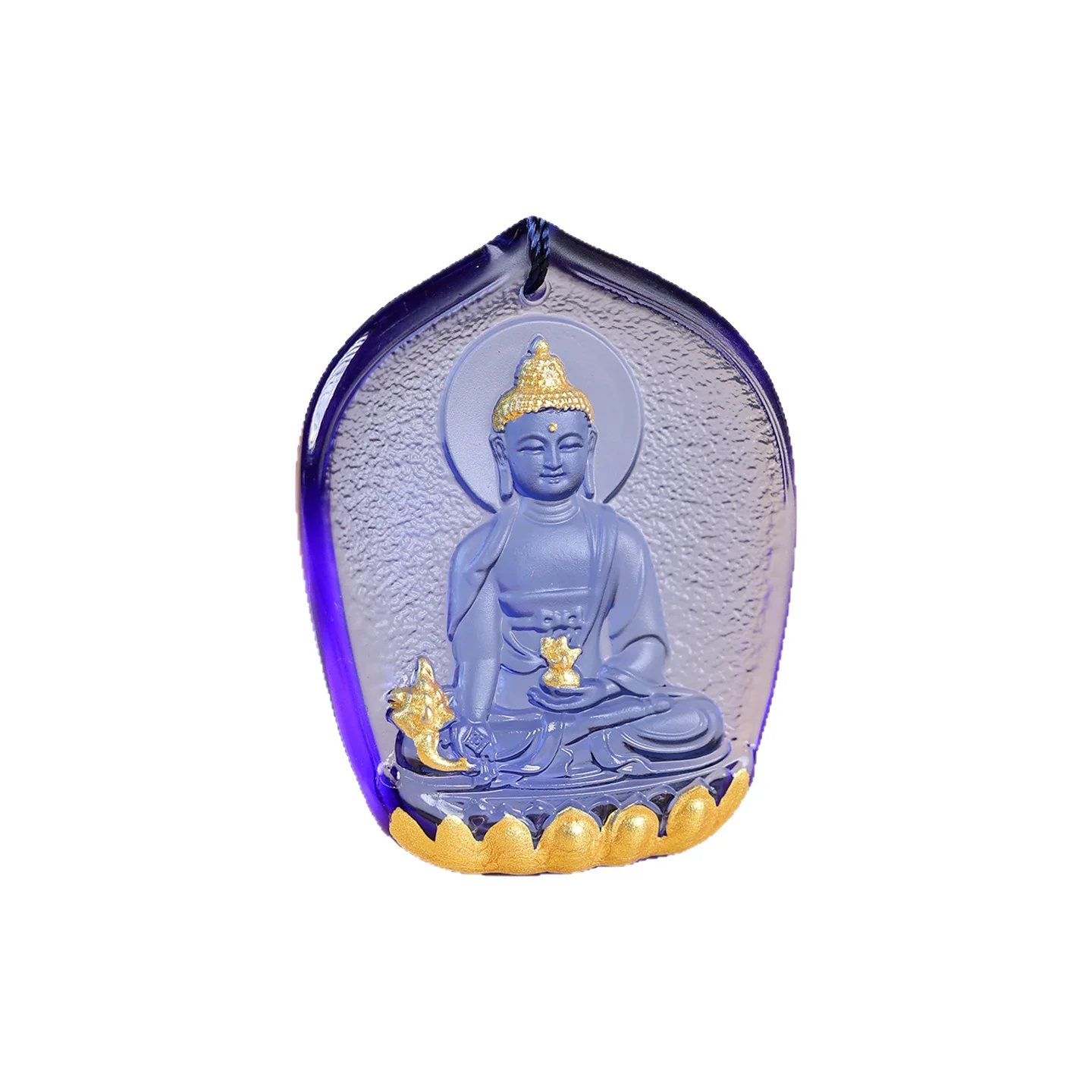 

yjq gold-painted glazed pendant blessing pendant men's and women's gifts