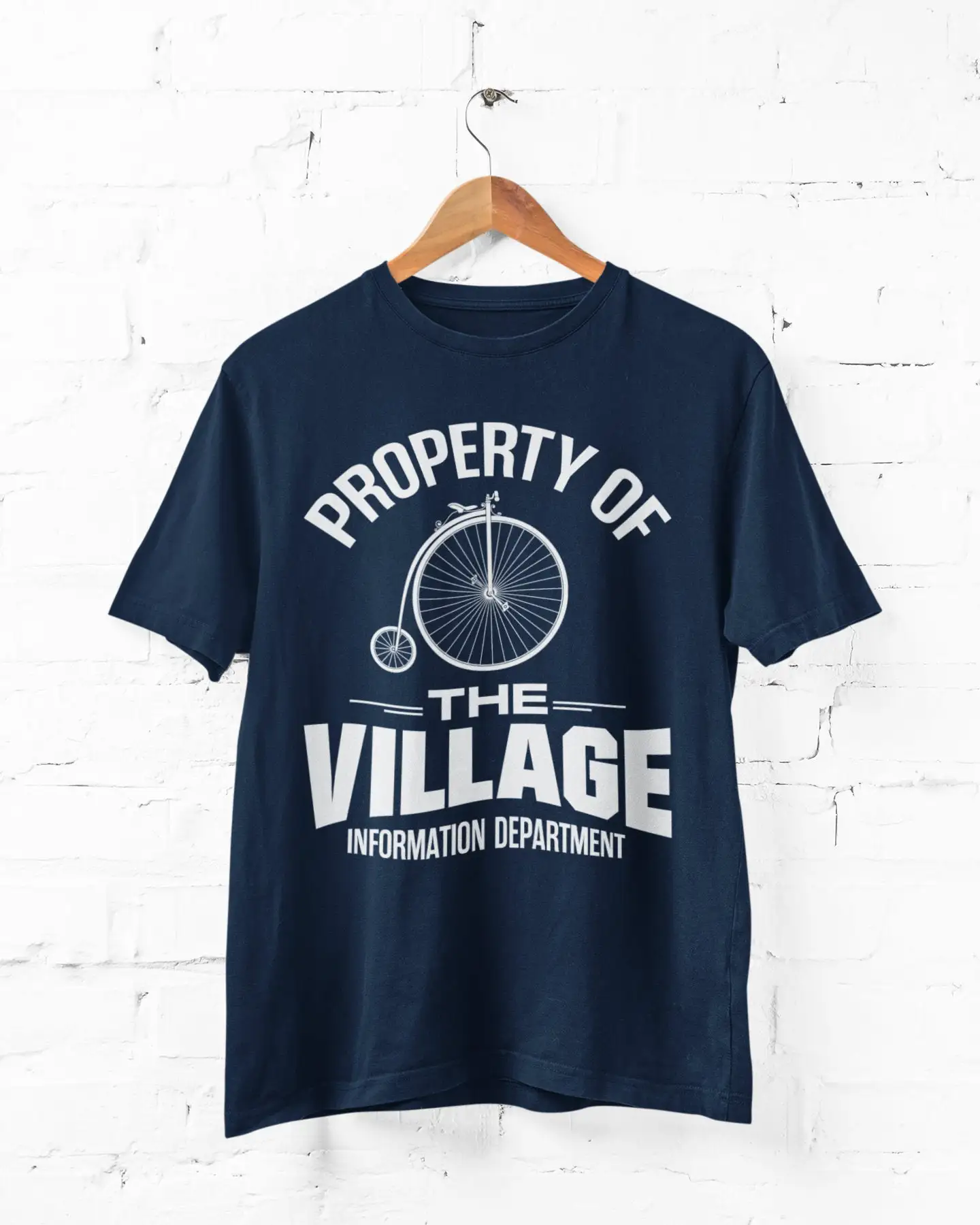 Property Of The Village Information Department Funny T Shirt number 6 prisoner