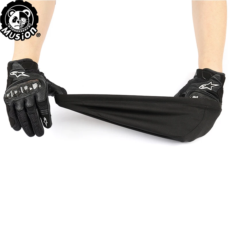 Musion Beanie-Mütze mit 10 Karat Belüftungsöffnungen für Herren, schweißabsorbierende Totenkopf-Mütze unter dem Helm, feuchtigkeitsableitende Fahrradmütze für Fahrer – Detail 5