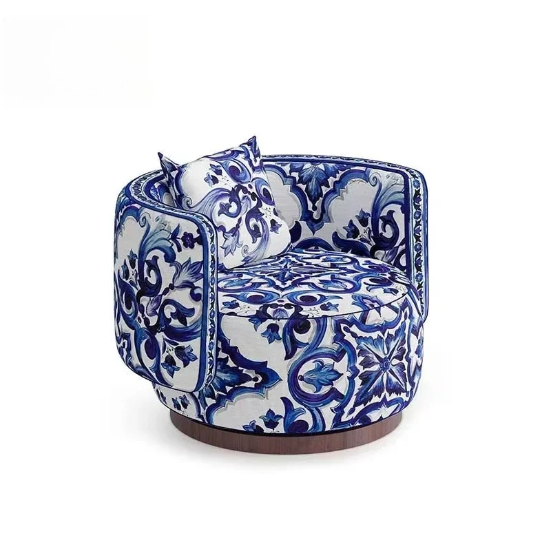 

Solid wood frame luxury armchair for living room furniture modern comfortable living room chair sofa cover