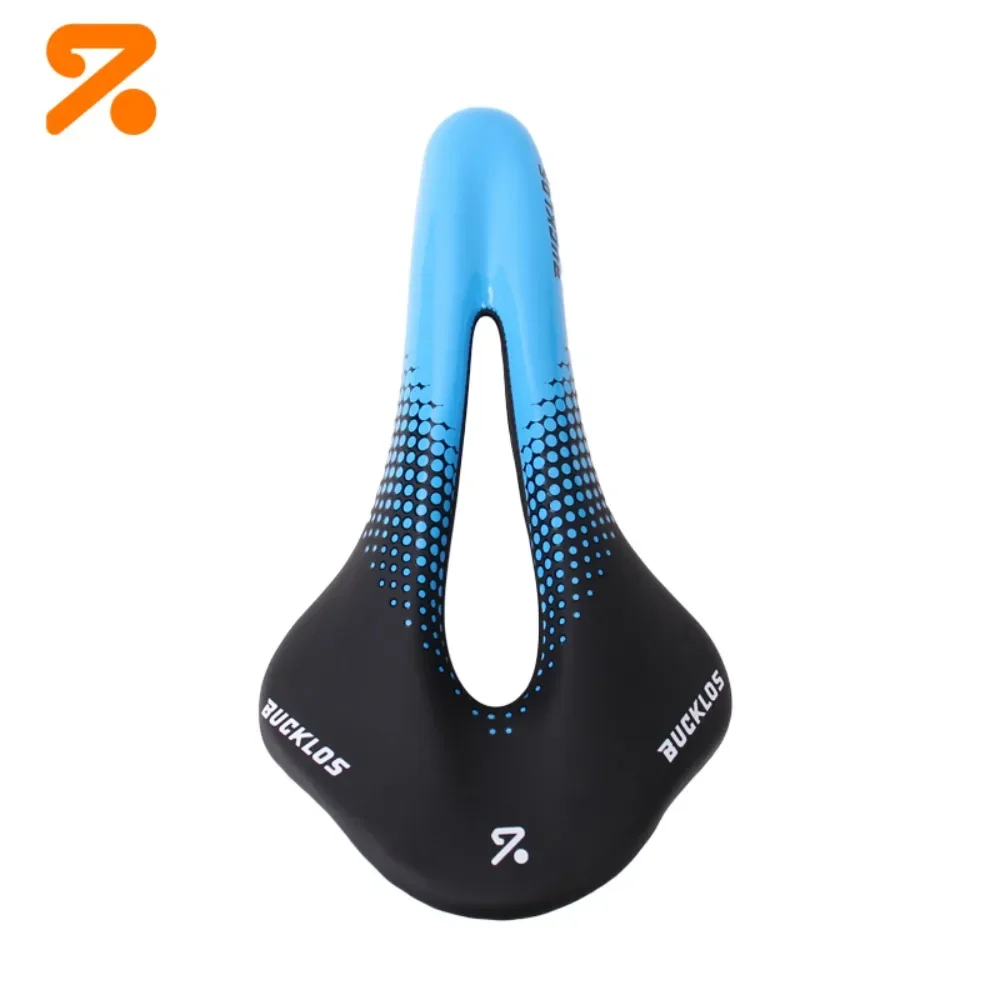 BUCKLOS Hohler Rennradsattel, atmungsaktiver Fahrradsitz, wasserdichte Oberfläche, Fahrradsattel für Mountainbike und Gravelbike – Detail 8
