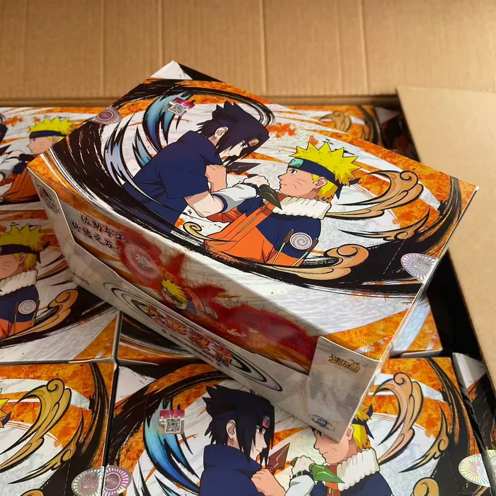 2026 KAYOU Naruto Karten Erbe- und Sammelkarten T4W8 Booster Pack Sasuke Sammel-Flash-Karten Spielzeug Geschenk