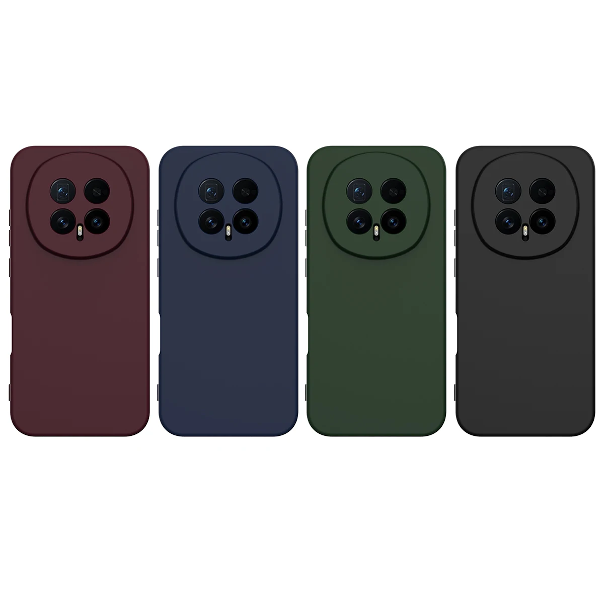 

Wireless Charging Magnetic Soft Silicone Phone Case For Honor Magic 8 Magic 7 Pro, Fleece Magsafe Camera Protect Cover Lanyard