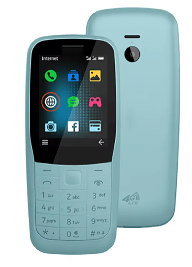 Original 220 4G Dual SIM Mobile Cell Phone 2.4