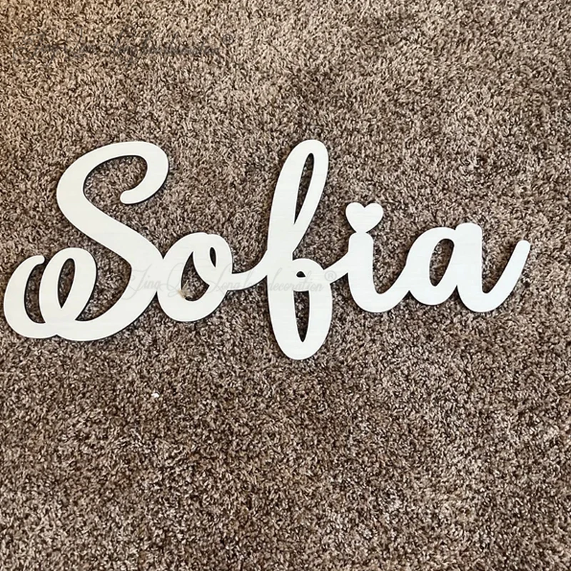 Name Sign Custom   for Nursery - Baby Nursery Name Letters ulasan dan harga