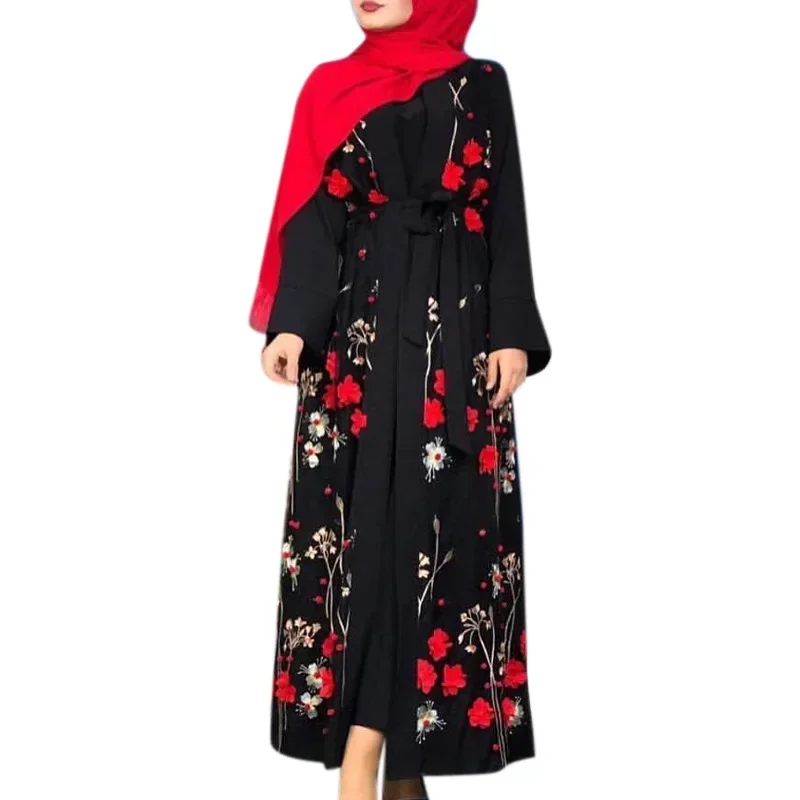 

Abaya Kimono Muslim Cardigan Hijab Dress Turkish Islamic Clothing Abayas For Women Caftan Dubai Kaftan Oman Robe Djelaba Femme