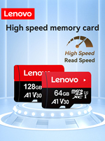 Lenovo Memory Card 512GB 256GB 128GB 64GB 32GB U3 V30 4K Full HD Micro TF Mini SD Card TF Memory Flash Card for Phone/Computer