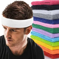 Outdoor Sports Headband Fitness Hair Bands Man Woman Hair Wrap Brace Elastic Cycling Yoga Running Exercising Sweatband Headwear