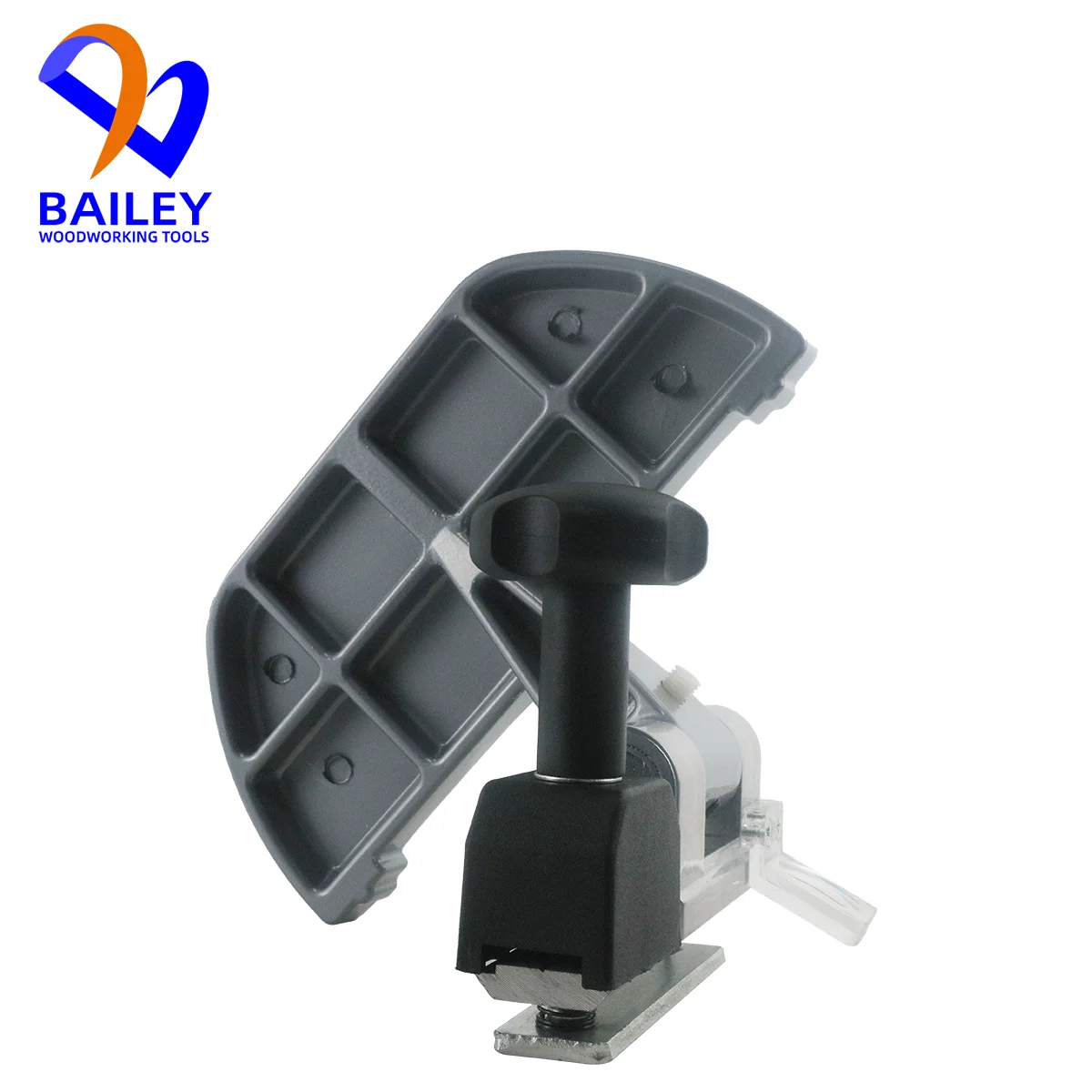 BAILEY 1PC Flag Stopper Block Stopper Baffle Block with Magnifying Lens for Sliding Table Panel Saw Woodworking Machinery