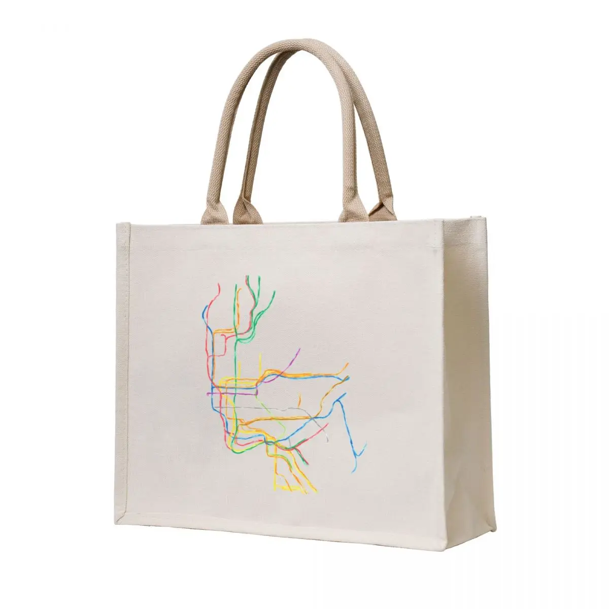 

NYC Subway Map Tote Bag Handbags women eco bag folding hand bags bags for women