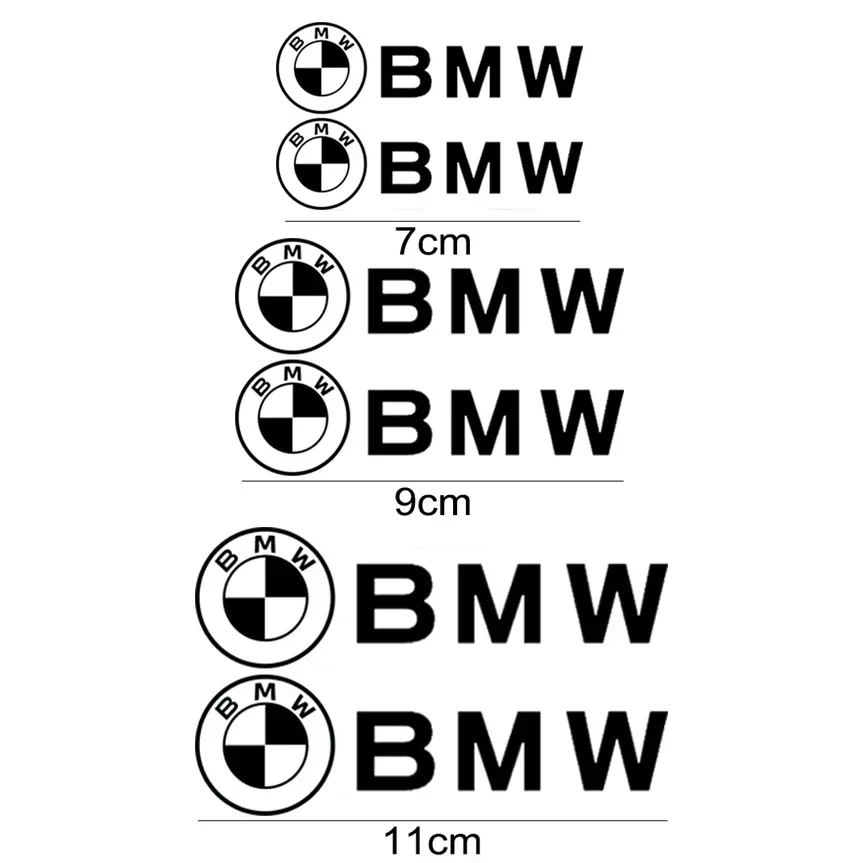 6pcs Car Caliper Cover Sticker Brake Decals for BMW 1 2 3 5 Series E91 E90 E84 E60 E46 E39 E36 G02 G30 Z4 F11 F10 F30 F20 X3 X4