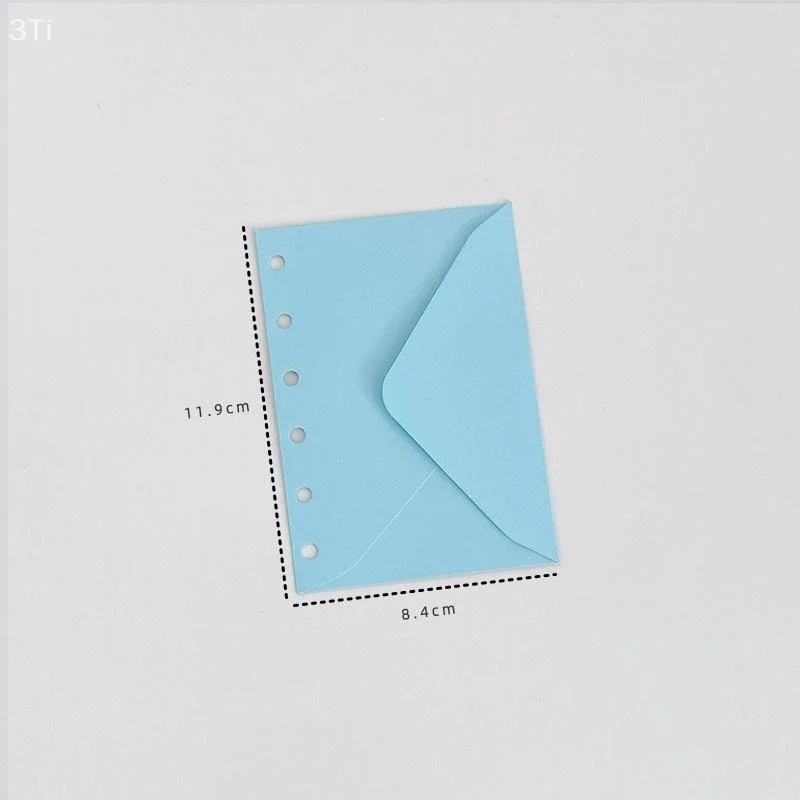 5Pcs 귀여운 패션 오프닝 포켓 바인더 폴더 이동식 바인더 보관 가방 현금 예산 가방 다채로운 봉투 보관 가방