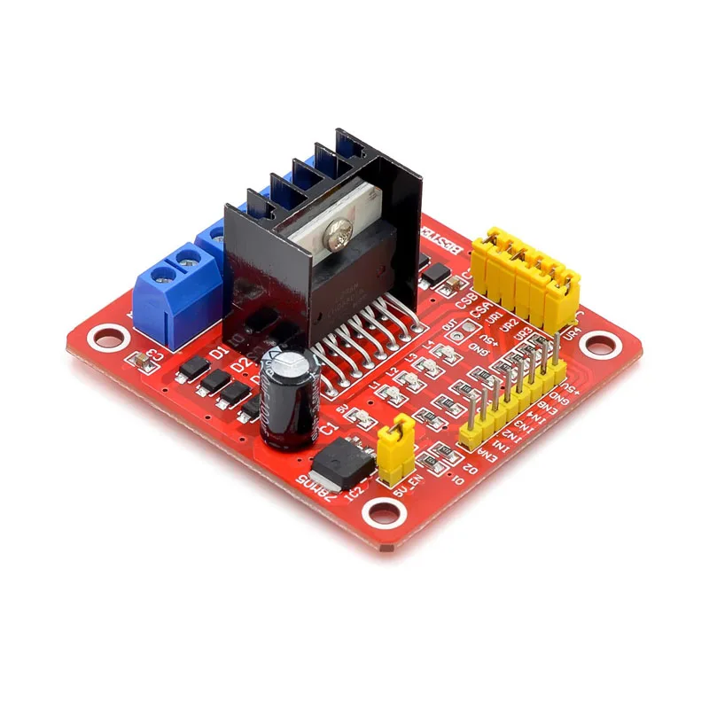 1~50Pcs Brand New L298N Motor Drive Board Module/Stepper Motor/Robot/Intelligent Car Microcontroller