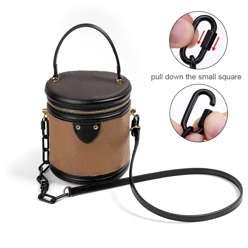 WUTA 100% Couro Genuíno Bolsa Strap DIY Crossbody Substituição Strap Shoulder Bag Strap Para Bolsa Cintos Strap Para For LV Bag