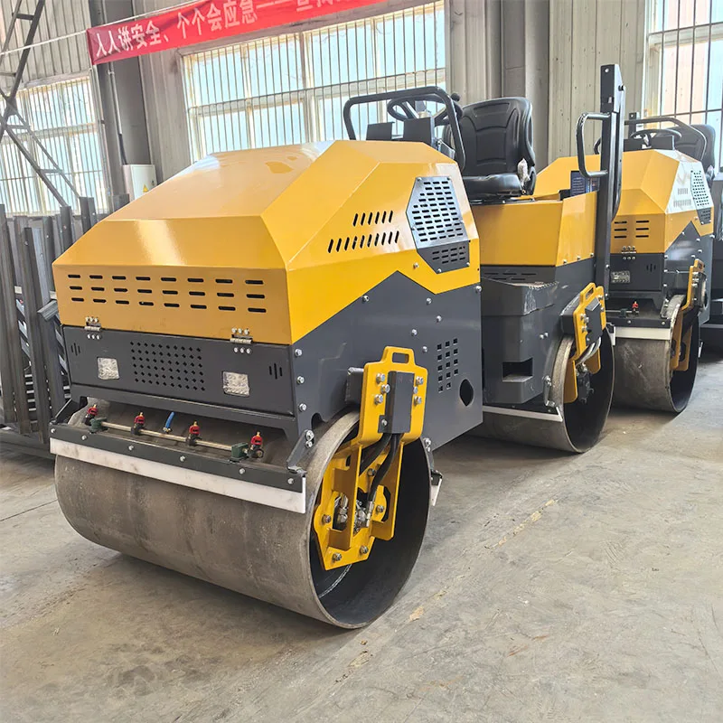 آلات بناء الطرق 2 طن-5 طن محرك ديزل ضاغط صغير أسطوانة الطريق الأسفلت الأسطوانة الاهتزازية #2
