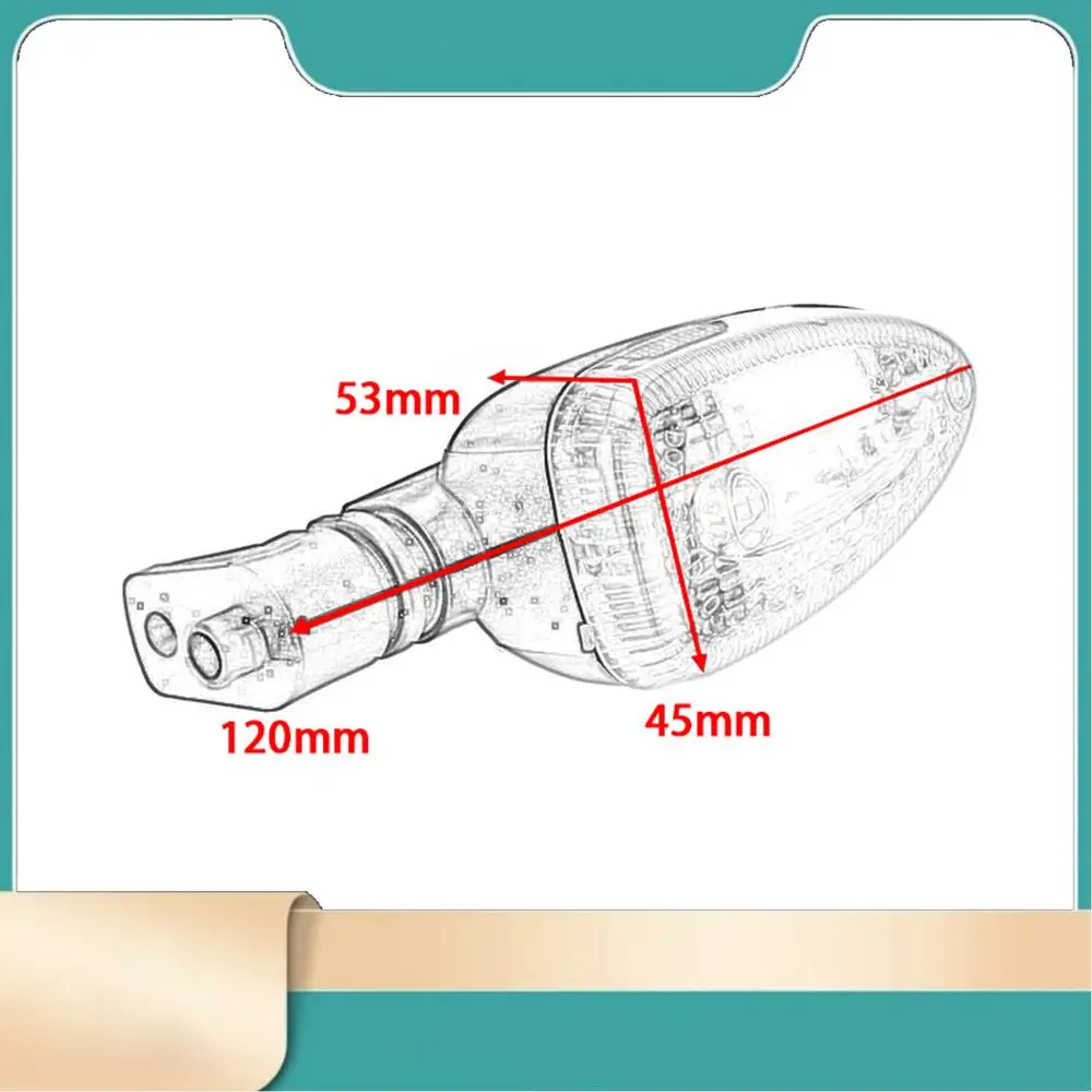 

Motorcycle Turn Signal Indicator Lights For-BMW K1300R K1200R K1200S F800GS F650GS-N31R