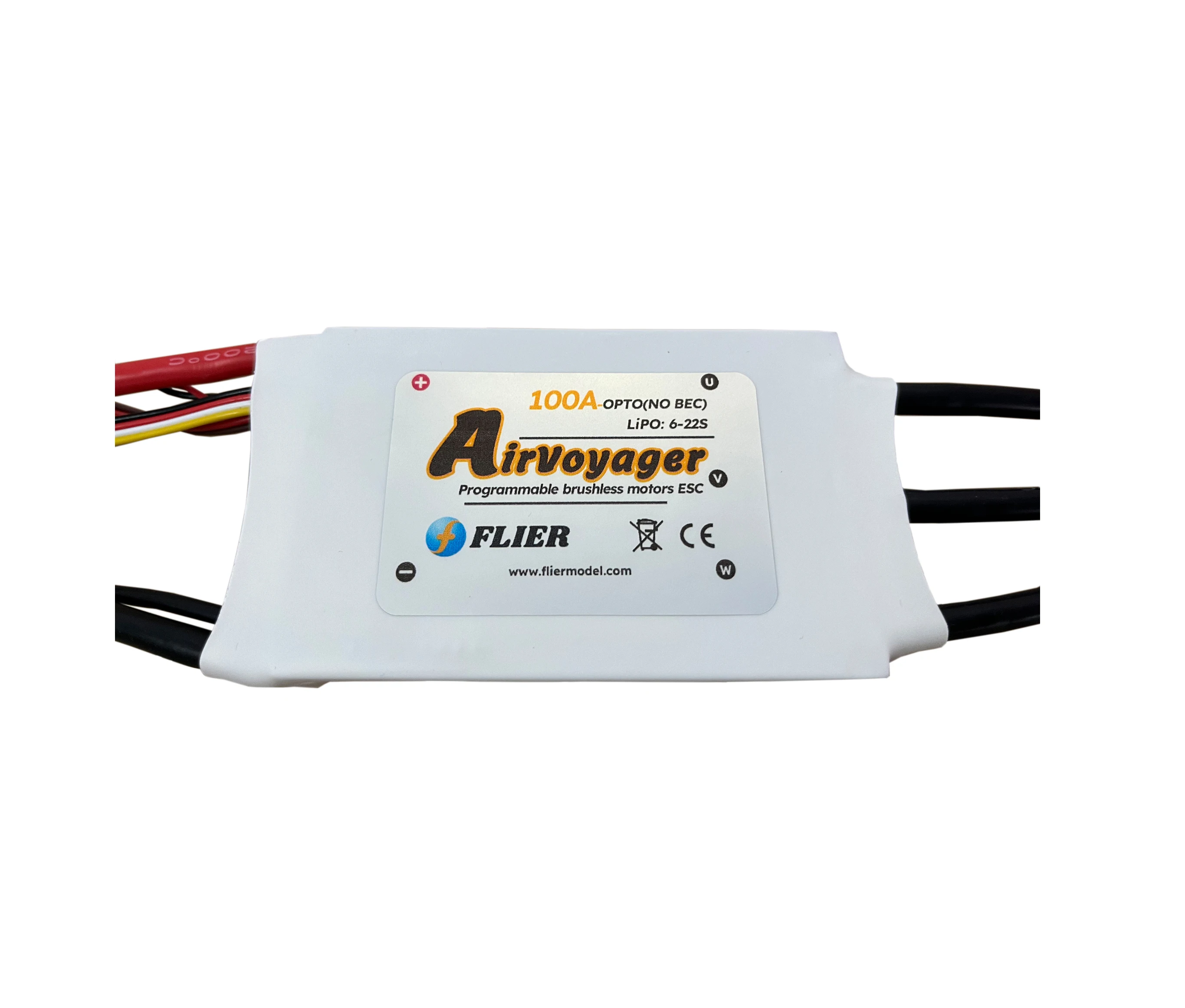 Contrôleur de vitesse électrique Flier 22S 100A Esc pour avion Rc