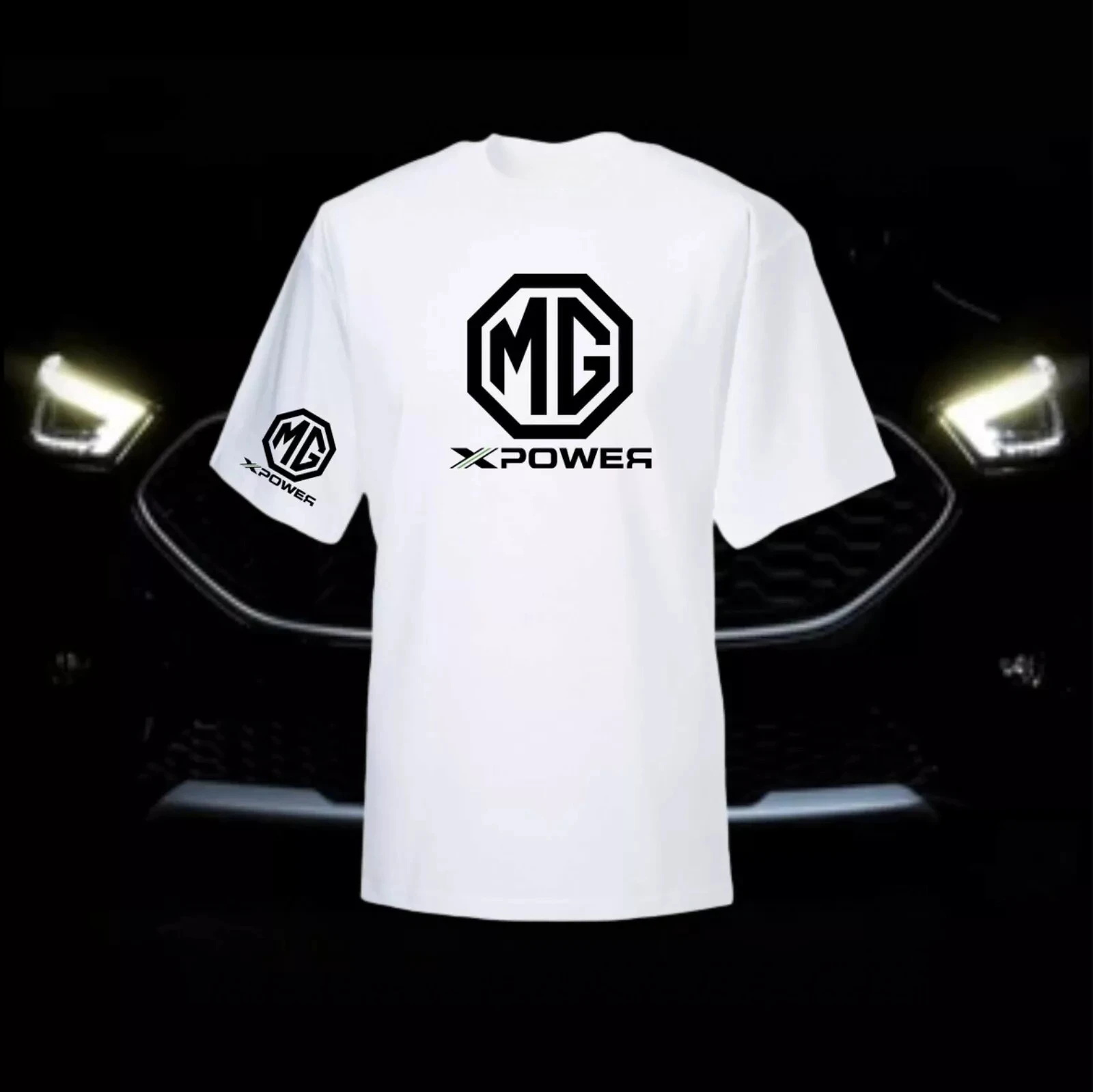 MG Logo T-Shirt Adults Tee Cotton Top-end Luxury Is for Both Men and Women Top Y2k