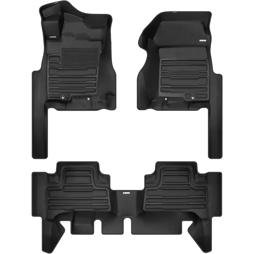 

Custom Car Mats for 2007-2010 Toyota FJ Cruiser - Maximum Coverage, All Weather, Laser Measured Full Set