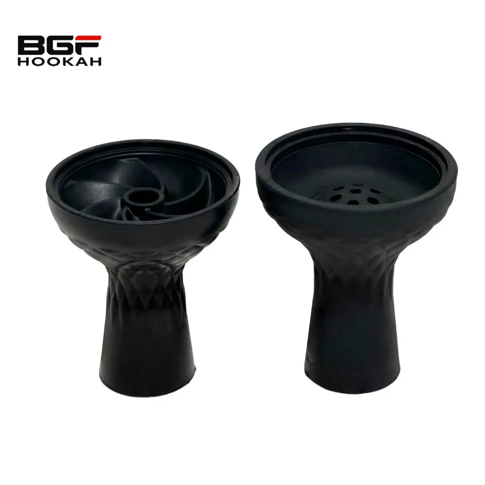 

Heat-resistant 7 Holes Silicone Hookah Bowl Shisha Smoking Accessories Narguile Chicha Hookah Head Bowl