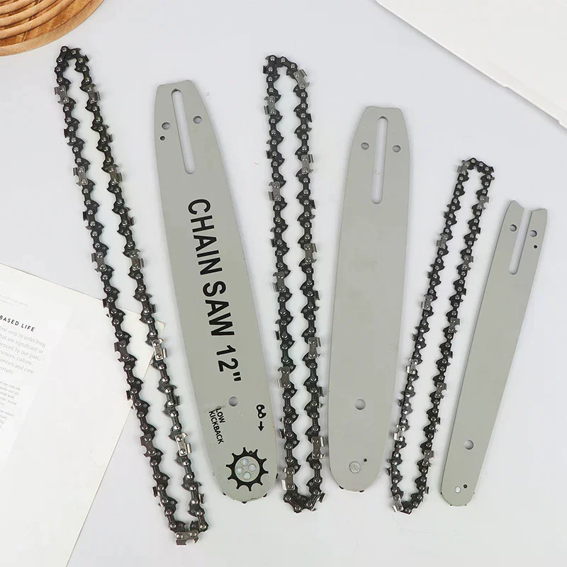 Chainsaw Chain 4-12Inch Chain Rechargeable Saw Mini Electric Chainsaw Cordless Saw Carpentry Gardening Tools Electric Wood Saw