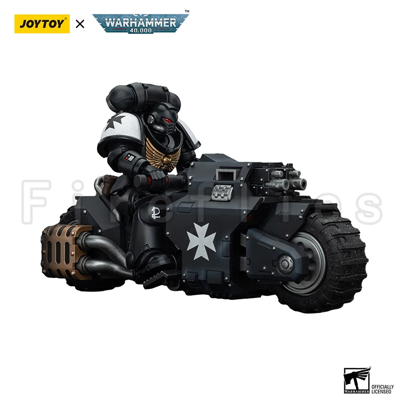 [الطلب المسبق] 1/18 JOYTOY عمل الشكل 40K Black Templars Outriders and Brother Valtus إعادة إصدار لعبة مجسمة أنيمي