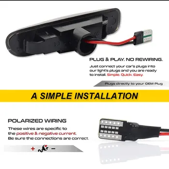 Luce di posizione anteriore laterale a LED ambra iJDM con lampeggio sequenziale per BMW E46 4D Serie 3 323ci 325ci 328ci 330ci Indicatore di direzione 99-01 10 best sales BMW E46 330ci - №1