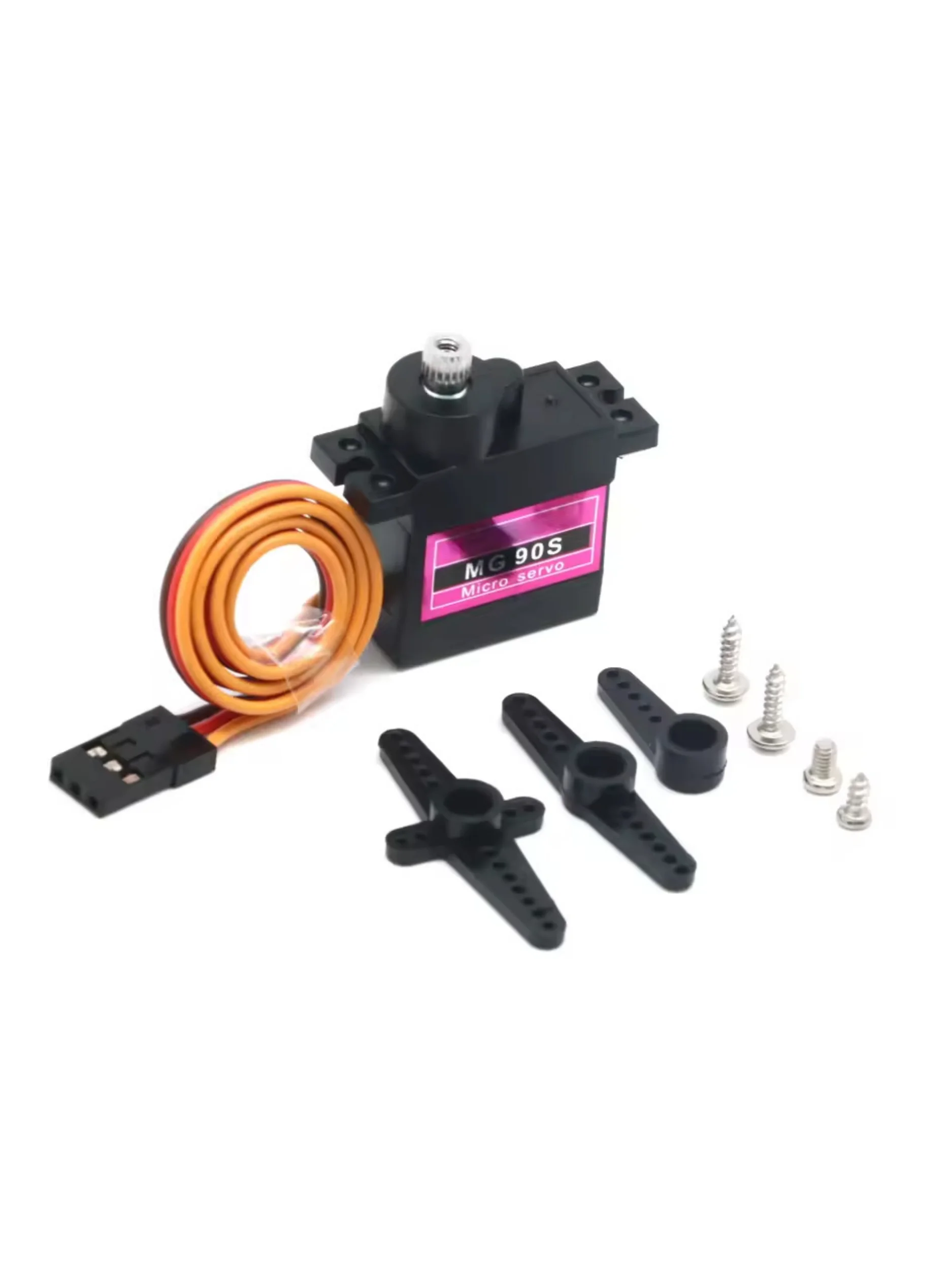 MG90S Vollmetallgetriebe 9g Servo – Geeignet für RC-Hubschrauber, Flugzeuge, Boote, Autos; MG90 9G Trex 450 RC-Roboter – Detail 2