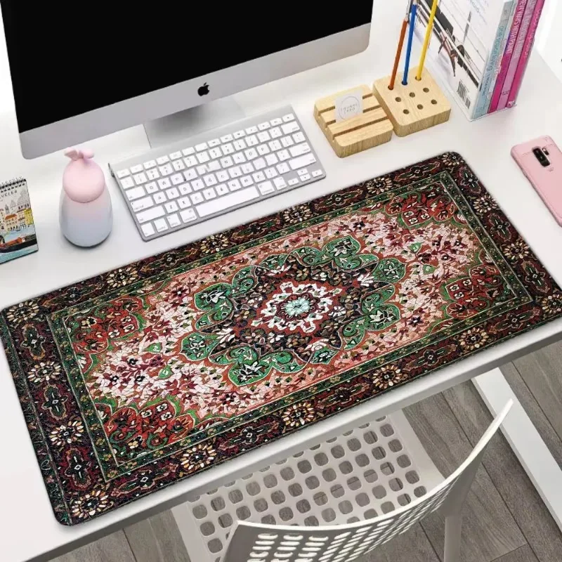 Retro Persian carpet mouse pad XXL rubber non-slip game pad washable office entertainment Extended thick pad multiple models