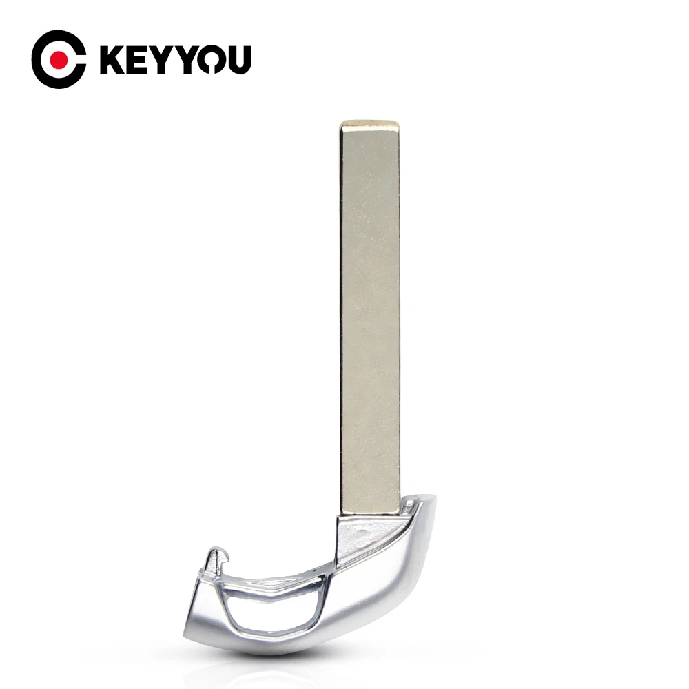 KEYYOU Replacement Uncut Blade For Cadillac Escalade ATS CTS ELR SRX XTS 2014 15-2017 Keyless Smart Remote Car Key Emergency Key